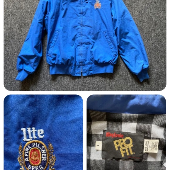 Vintage Miller Lite jacket - Picture 2 of 3
